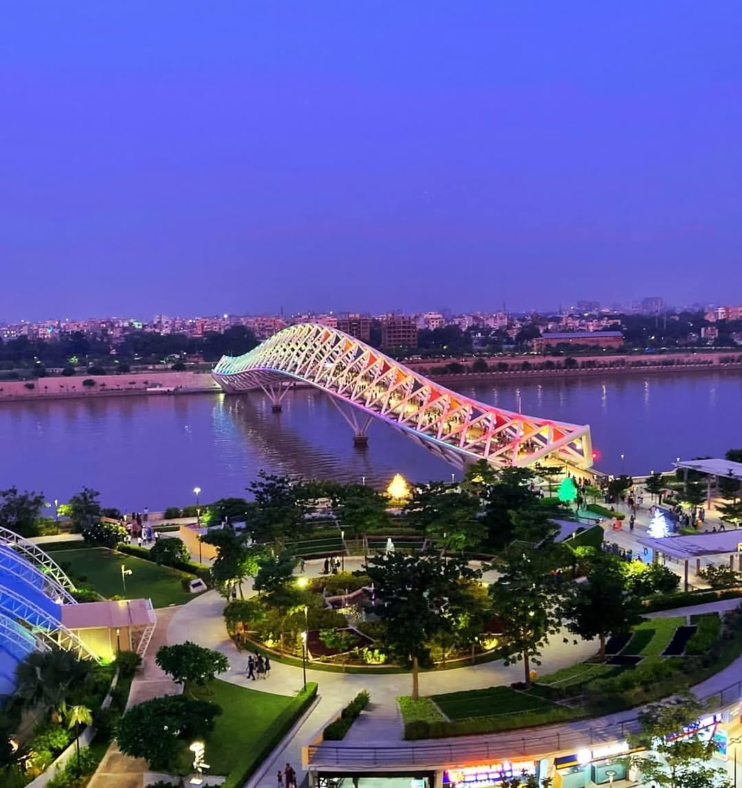 Sabarmati Riverfront in Ahmedabad